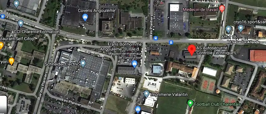 Prix contrôle technique à L ISLE D`ESPAGNAC